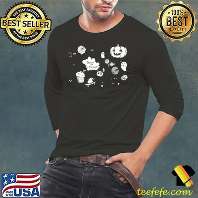 Pumpkins Trich Or Treat Happy Halloween Shirt