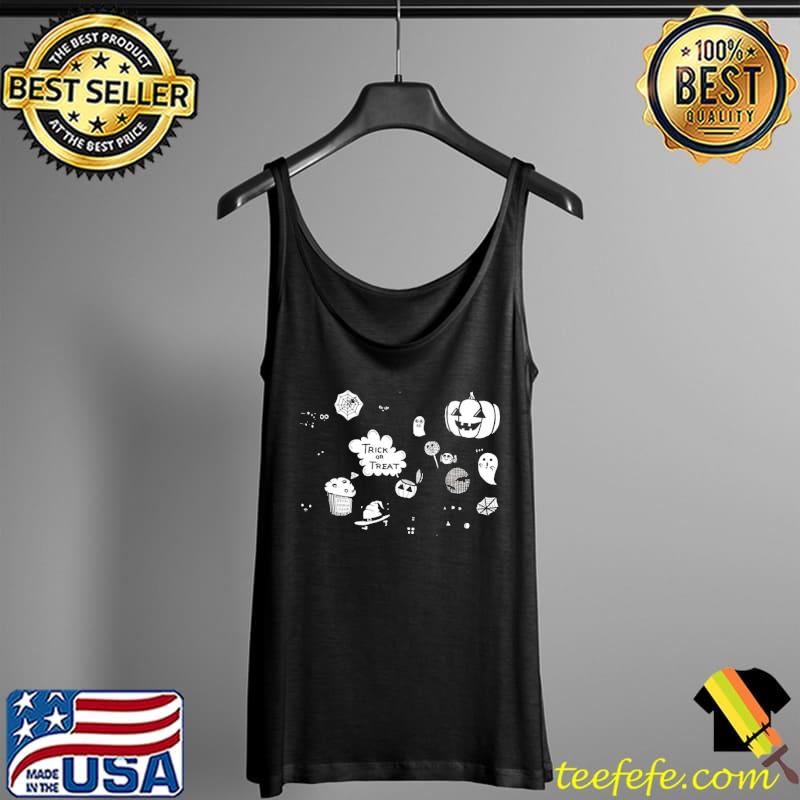 Pumpkins Trich Or Treat Happy Halloween Shirt Tank Top Pumpkins Trich Or Treat Happy Halloween Shirt Tank Top