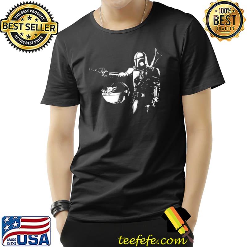 Pupl Mando Baby Yoda Star War Shirt Unisex Pupl Mando Baby Yoda Star War Shirt Unisex