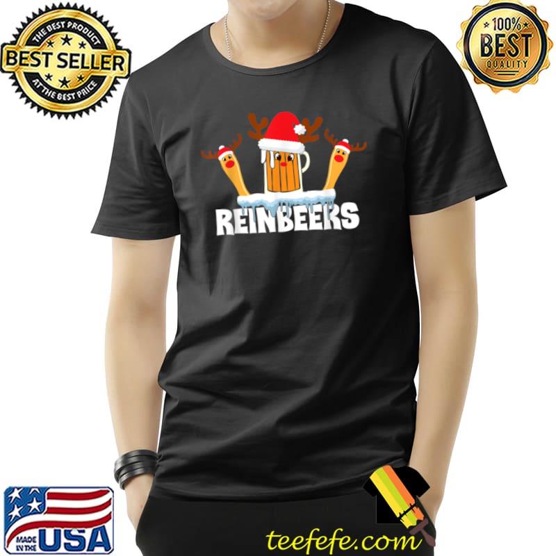 Reinbeer Funny Reindeer Beer Christmas Drinking Party Xmas T Shirt Unisex Reinbeer Funny Reindeer Beer Christmas Drinking Party Xmas T Shirt Unisex