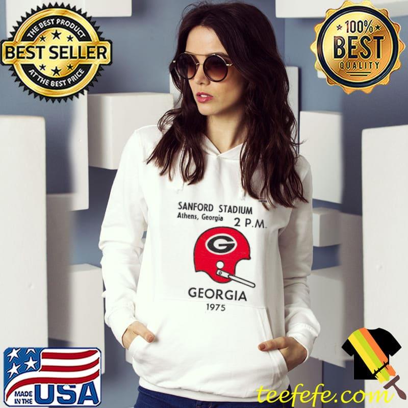 Sanford stadium athens georgia 1975 helmet shirt