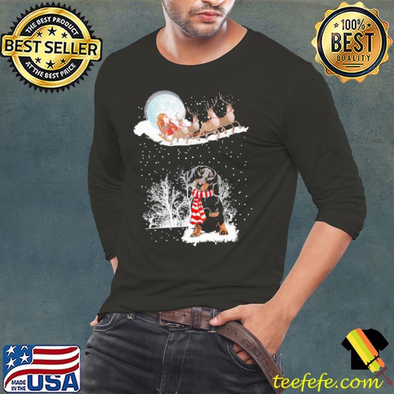 Santa Claus Is Coming To Town - Dachshund Christmas Shirt