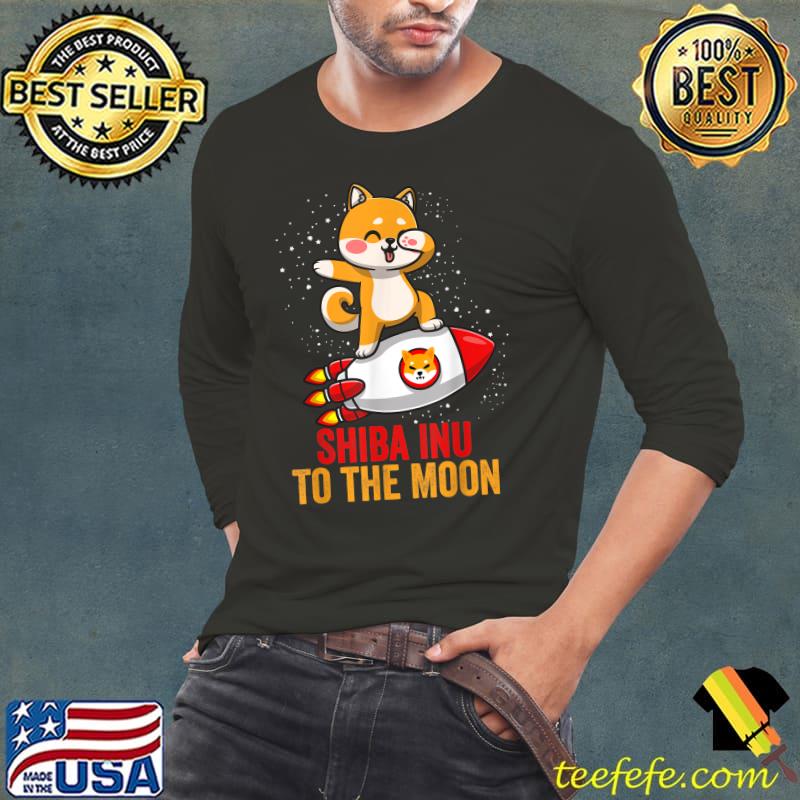$Shib Dabbing Shiba Inu To the Moon 2022 Shiba Inu Crypto T-Shirt Long Sleeve Tee $Shib Dabbing Shiba Inu To the Moon 2022 Shiba Inu Crypto T-Shirt Long Sleeve Tee