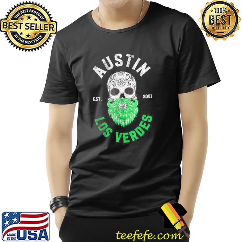 Skull Austin Los Verdes Gear Soccer Est 2021 Shirt Unisex Skull Austin Los Verdes Gear Soccer Est 2021 Shirt Unisex