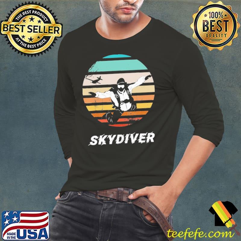 Skydiver Vintage Shirt Long Sleeve Tee Skydiver Vintage Shirt Long Sleeve Tee