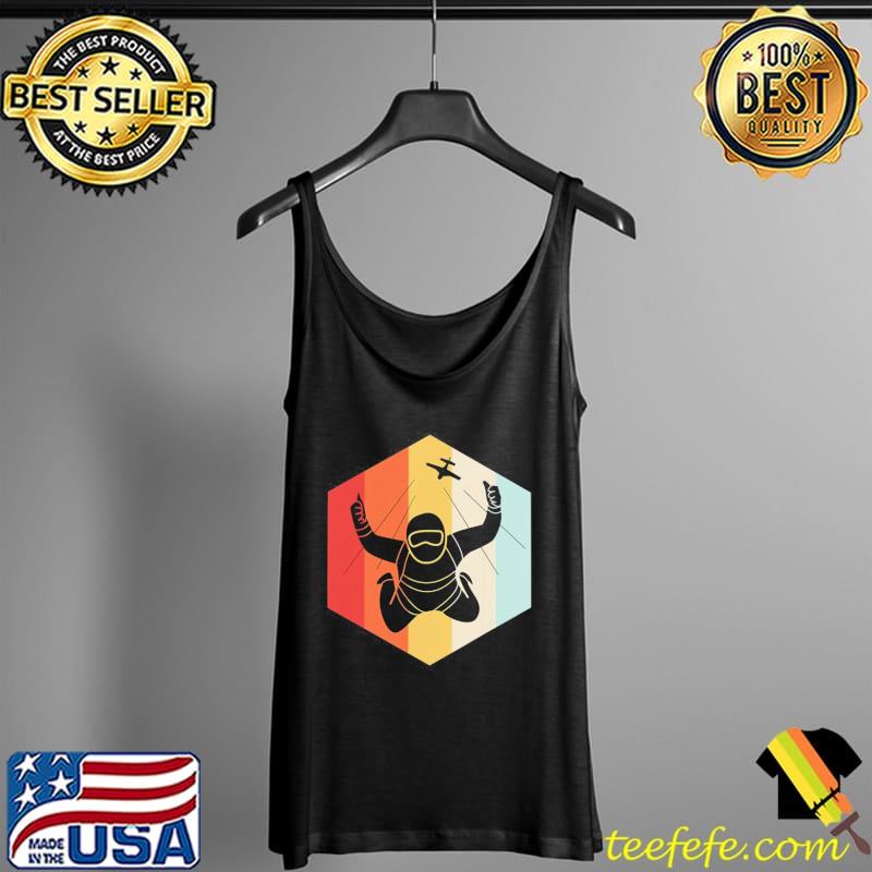 Skydiving Vintage Retro Shirt Tank Top Skydiving Vintage Retro Shirt Tank Top