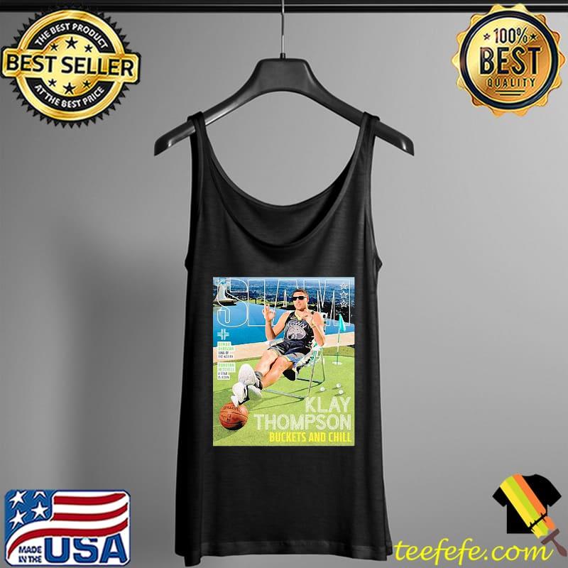 SLAM Posters Klay Thompson Buckets And Chill Shirt Tank Top SLAM Posters Klay Thompson Buckets And Chill Shirt Tank Top