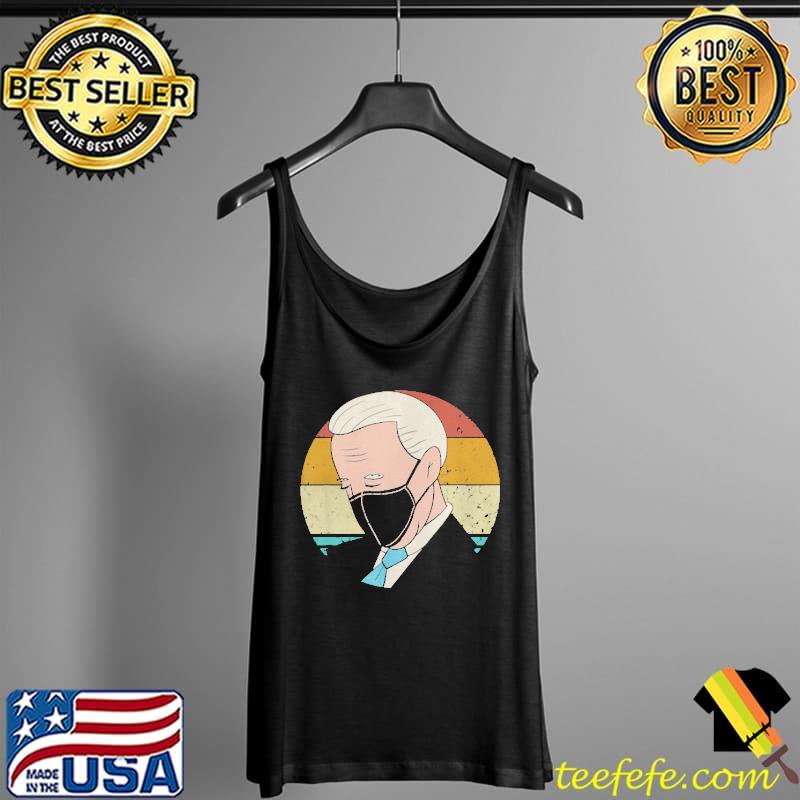 Sleepy Joe Biden Shirt Wearing Mask Funny Meme Biden Sleep T-Shirt Tank Top Sleepy Joe Biden Shirt Wearing Mask Funny Meme Biden Sleep T-Shirt Tank Top