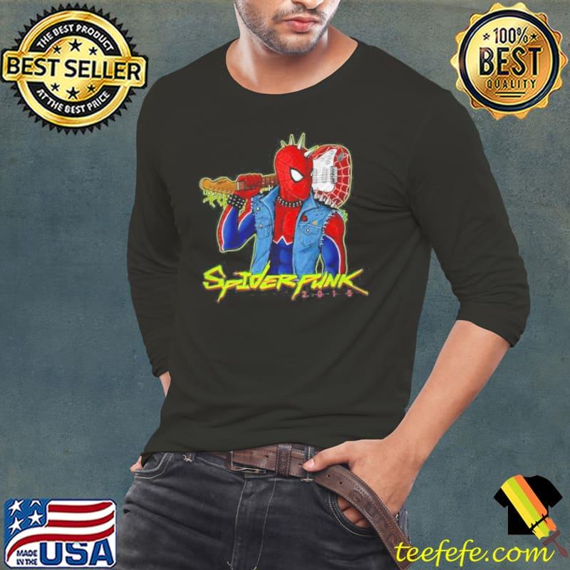 Spiderpunk 2015 Shirt Long Sleeve Tee Spiderpunk 2015 Shirt Long Sleeve Tee