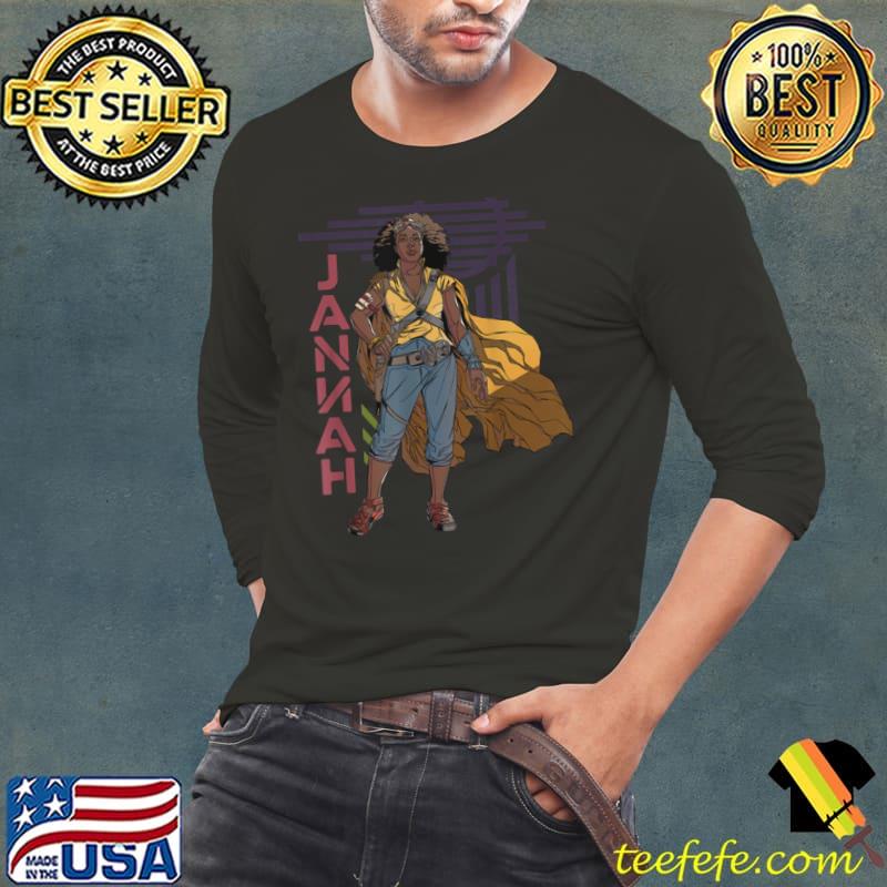 Star Wars The Rise of Skywalker Jannah Warrior T Shirt