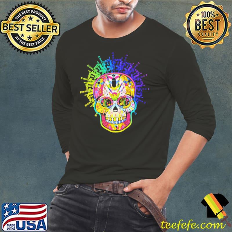 Sugar skull of weapons shirt