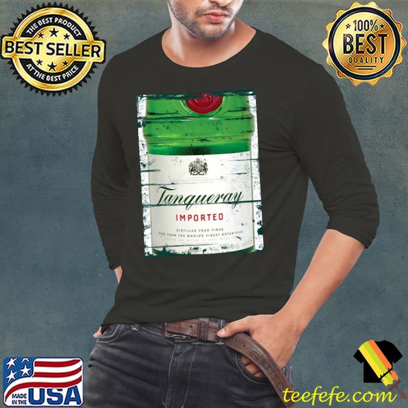 Tanqueray Gin Grunge Look Imported s Long Sleeve Tee Tanqueray Gin Grunge Look Imported s Long Sleeve Tee