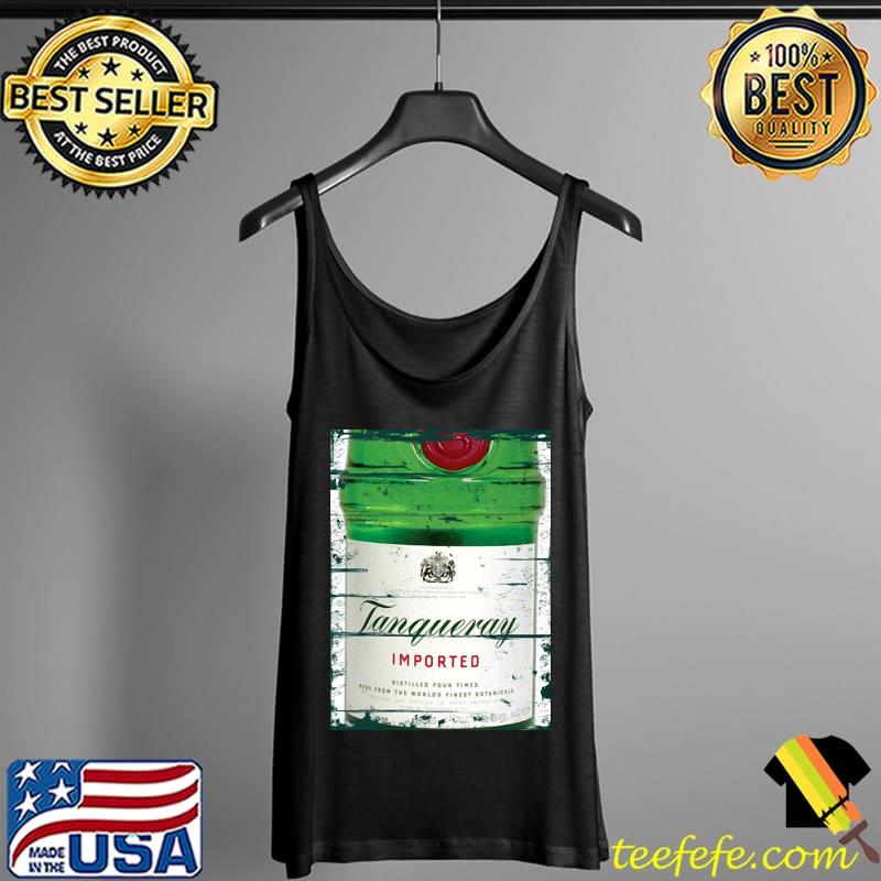 Tanqueray Gin Grunge Look Imported s Tank Top Tanqueray Gin Grunge Look Imported s Tank Top