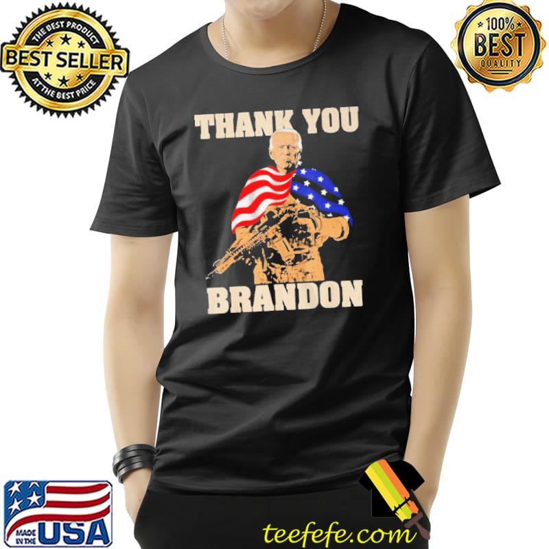 Thank you brandon Biden gun veterans day 2021 s Unisex Thank you brandon Biden gun veterans day 2021 s Unisex