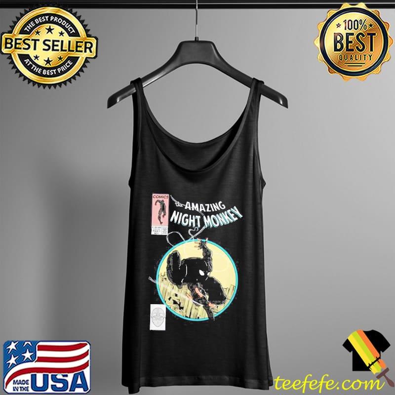 THe Amazing Night Monkey Spiderman Shirt Tank Top THe Amazing Night Monkey Spiderman Shirt Tank Top