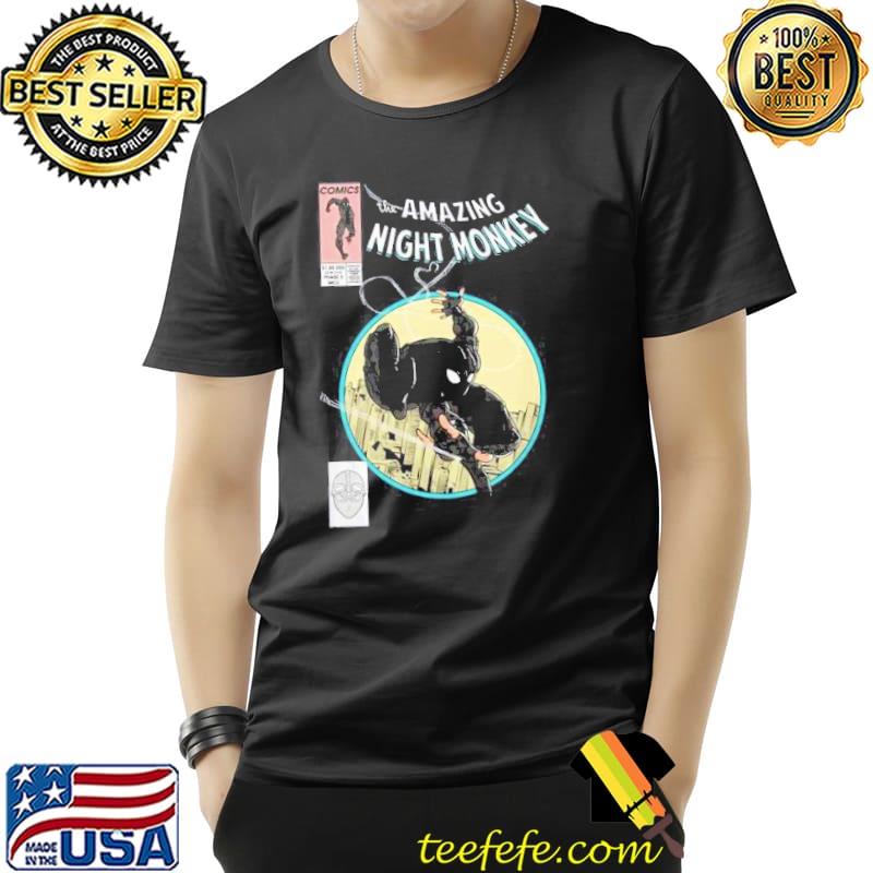 THe Amazing Night Monkey Spiderman Shirt Unisex THe Amazing Night Monkey Spiderman Shirt Unisex