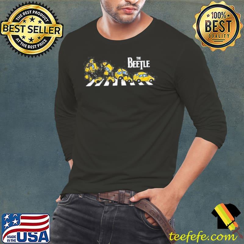 The Beetle Robot Transforms Into A Car Shirt Long Sleeve Tee The Beetle Robot Transforms Into A Car Shirt Long Sleeve Tee