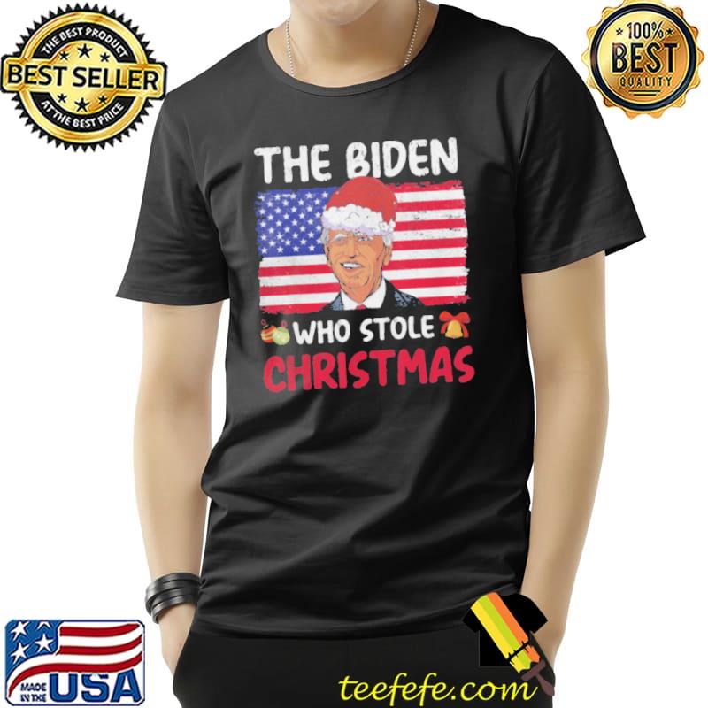 The Biden Who Stole Christmas 2021 Funny Joe Impeach Biden T-Shirt Unisex The Biden Who Stole Christmas 2021 Funny Joe Impeach Biden T-Shirt Unisex