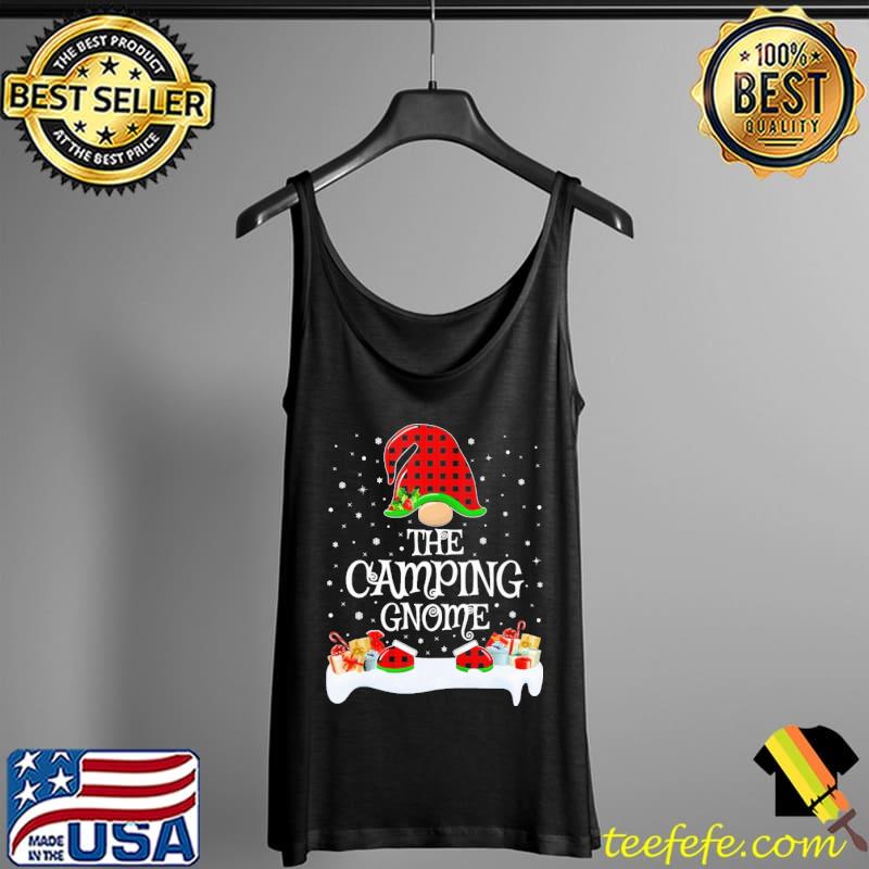 The Camping Gnome Christmas Snow Shirt Tank Top The Camping Gnome Christmas Snow Shirt Tank Top