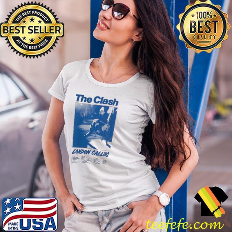 The Clash London Calling Shirt Ladies Tee The Clash London Calling Shirt Ladies Tee