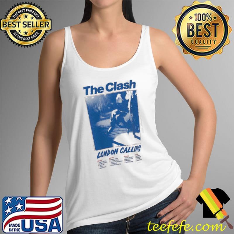 The Clash London Calling Shirt Tank Top The Clash London Calling Shirt Tank Top