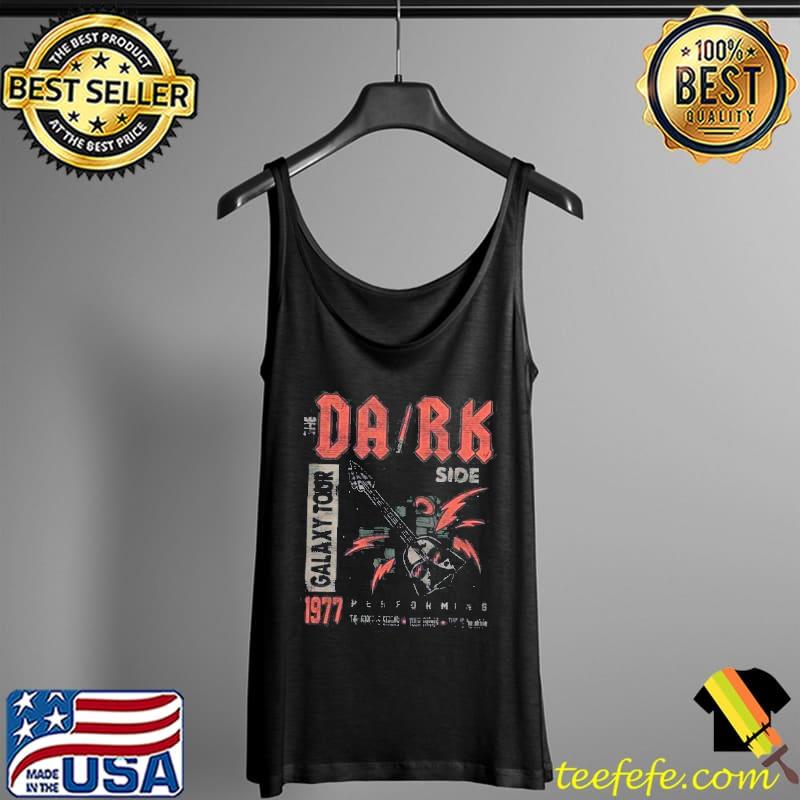 The Dark Side Galaxy Tour 1977 Performing Shirt Tank Top The Dark Side Galaxy Tour 1977 Performing Shirt Tank Top