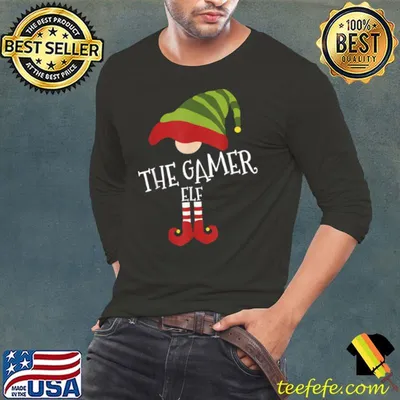The Gamer Elf Christmas Eve T Shirt