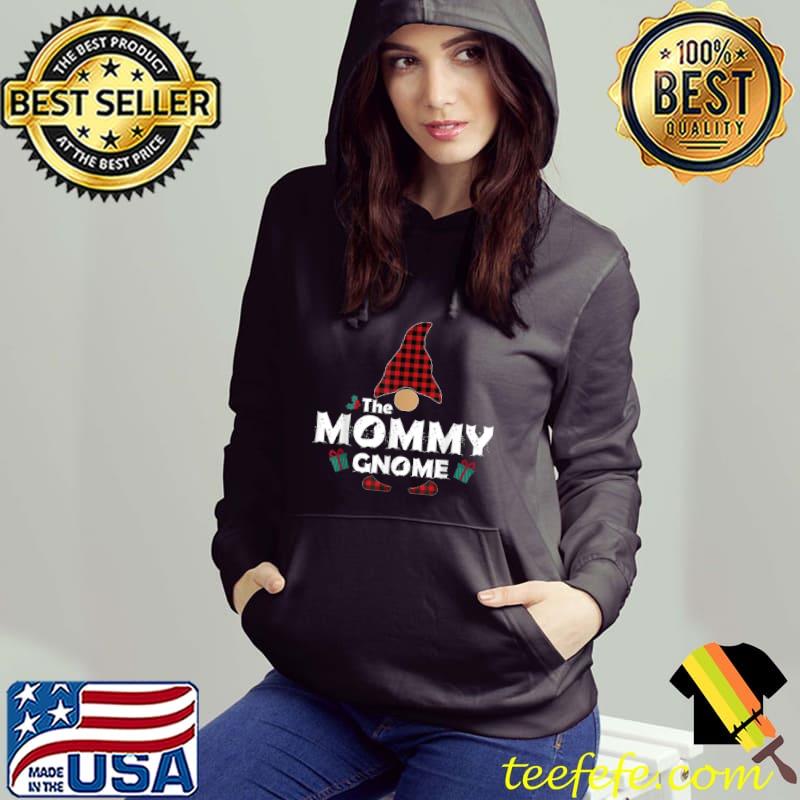 The Mommy Gnome Buffalo Plaid Matching Family Christmas T Shirt Hoodie The Mommy Gnome Buffalo Plaid Matching Family Christmas T Shirt Hoodie