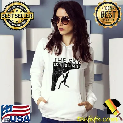The Sky Is the Limit Rock Climbing Shirt