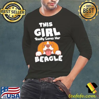 This Girl Really Loves Her Beagle Dog Shirt