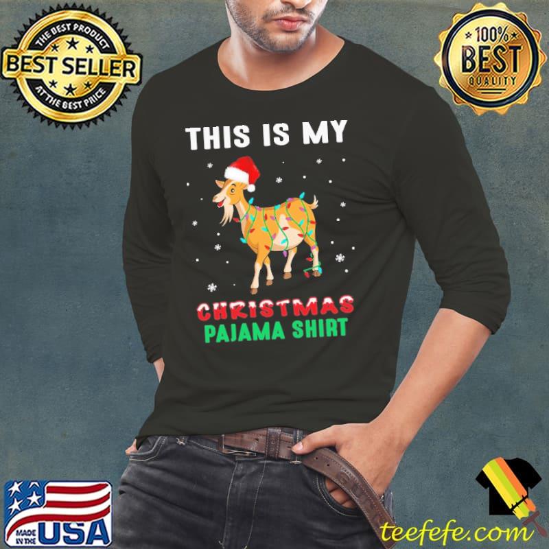 This is my christmas pajama shirt