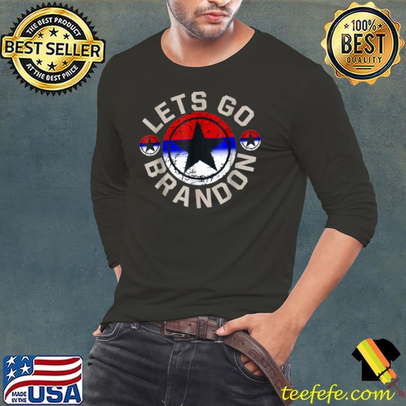 Top Anti Joe Biden Let’s Go Brandon Conservative Liberal US Flag T Shirt Long Sleeve Tee Top Anti Joe Biden Let’s Go Brandon Conservative Liberal US Flag T Shirt Long Sleeve Tee