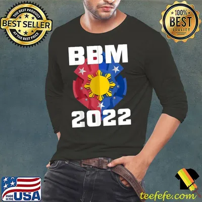 Top BBM Philippine Shield Flag Filipino Pinoy 2022 T-Shirt