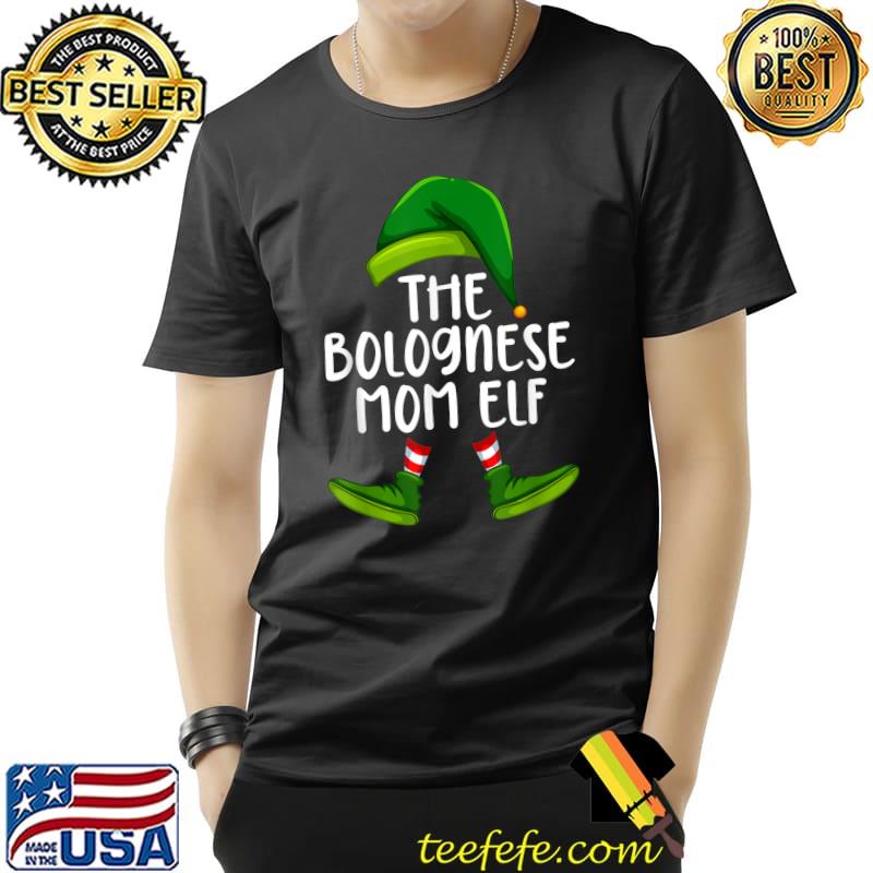 Top Bolognese Mom Dog Elf Funny Christmas Pajama X mas Men T-Shirt Unisex Top Bolognese Mom Dog Elf Funny Christmas Pajama X mas Men T-Shirt Unisex