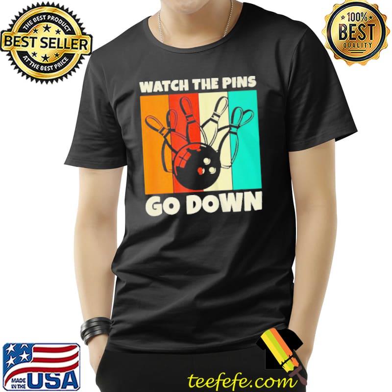 Top bowling watch the pins go down vintage s Unisex Top bowling watch the pins go down vintage s Unisex