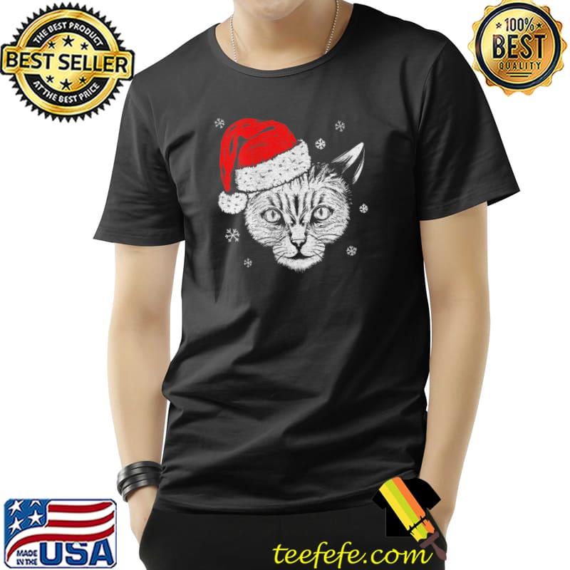 Top cat Shirt Christmas Gift Santa Hat Matching Family Pajama T-s Unisex Top cat Shirt Christmas Gift Santa Hat Matching Family Pajama T-s Unisex