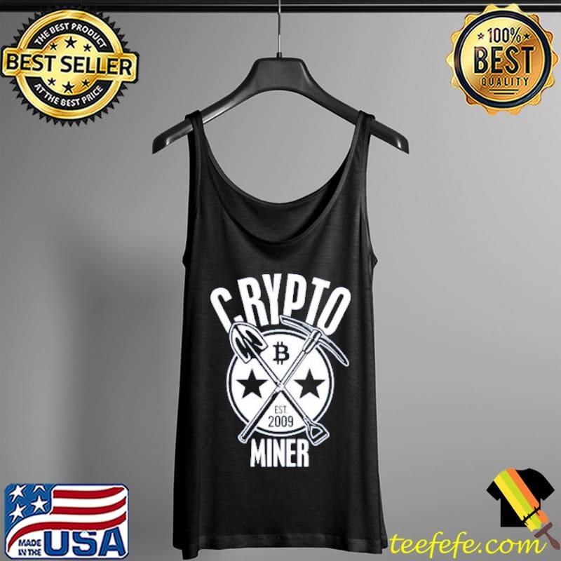 Top Crypto Miner Est 2009 Tank Top Top Crypto Miner Est 2009 Tank Top