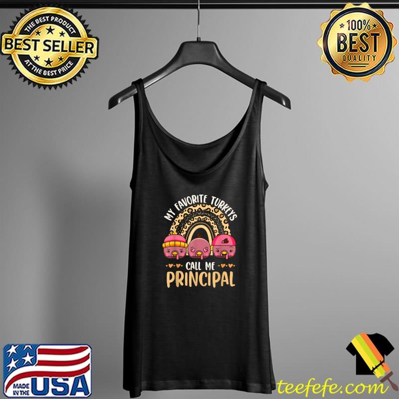 Top cute Thanksgiving Principal T-Shirt Tank Top Top cute Thanksgiving Principal T-Shirt Tank Top