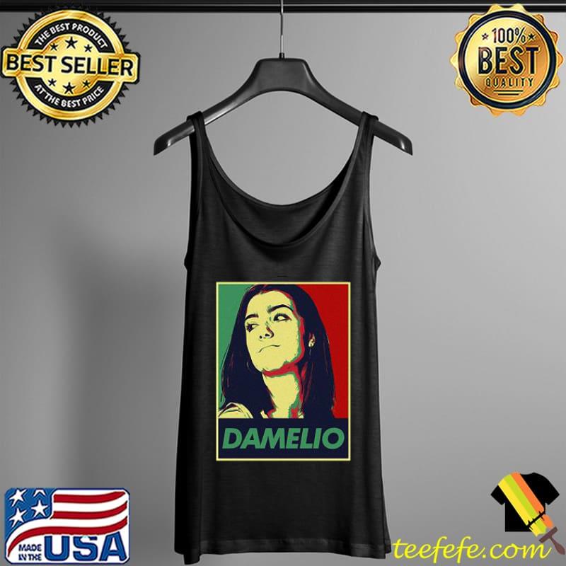 Top damelio Poster Shirt Tank Top Top damelio Poster Shirt Tank Top