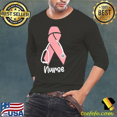 Top Doctor Nurse Love Pink Ribbon Cute Breast Cancer Gifts T Shirt