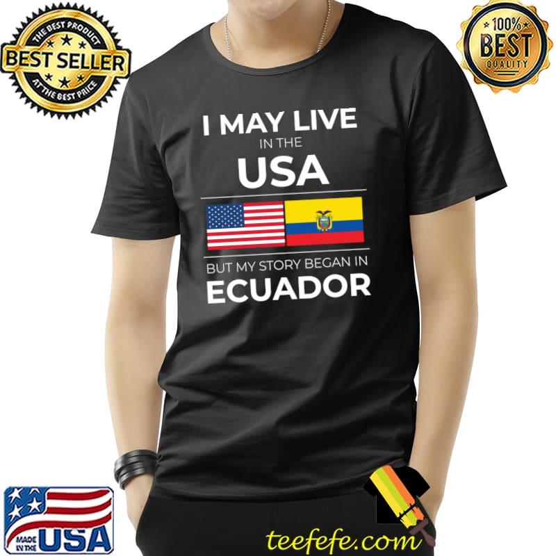 Top ecuador USA Flag Ecuadorian Heritage Hispanic Roots Latino T-s Unisex Top ecuador USA Flag Ecuadorian Heritage Hispanic Roots Latino T-s Unisex