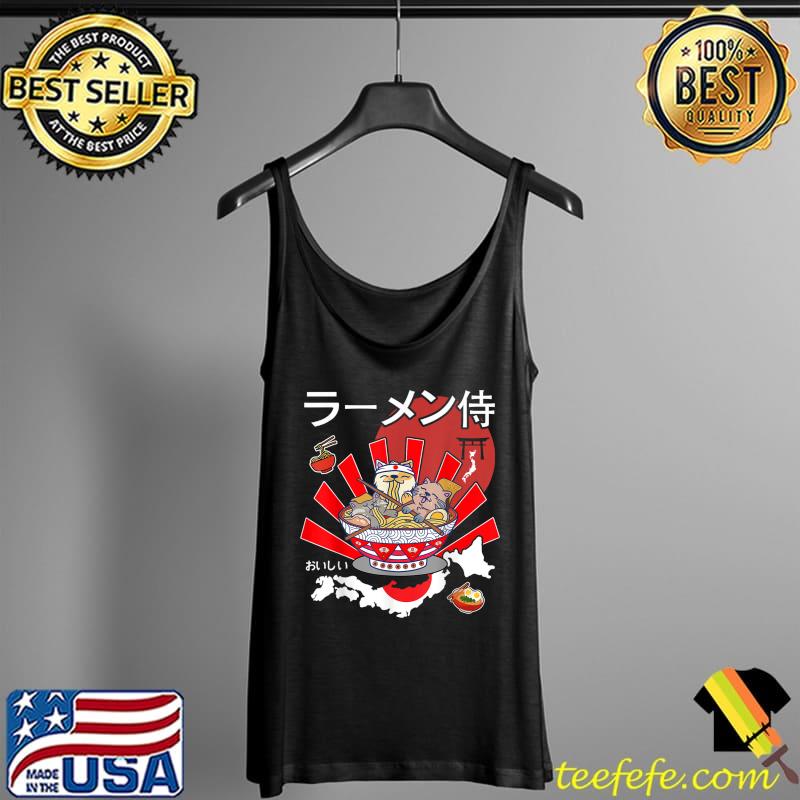 Top Funny Kawaii Cats Ramen Noodles Ramen Samurai Cute Kawaii Cat Ramen T-Shirt Tank Top Top Funny Kawaii Cats Ramen Noodles Ramen Samurai Cute Kawaii Cat Ramen T-Shirt Tank Top