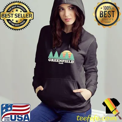 Top Greenfield MA Vintage Throwback Shirt