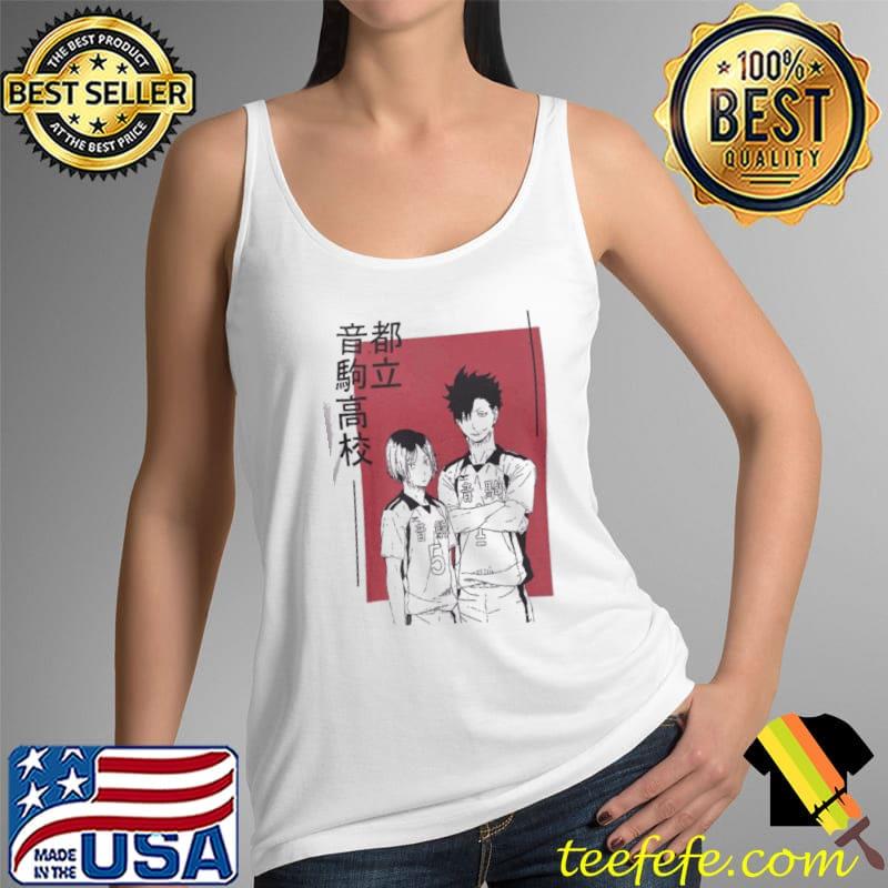 Top haikyuu Nekoma Kuroken Anime Shirt Tank Top Top haikyuu Nekoma Kuroken Anime Shirt Tank Top