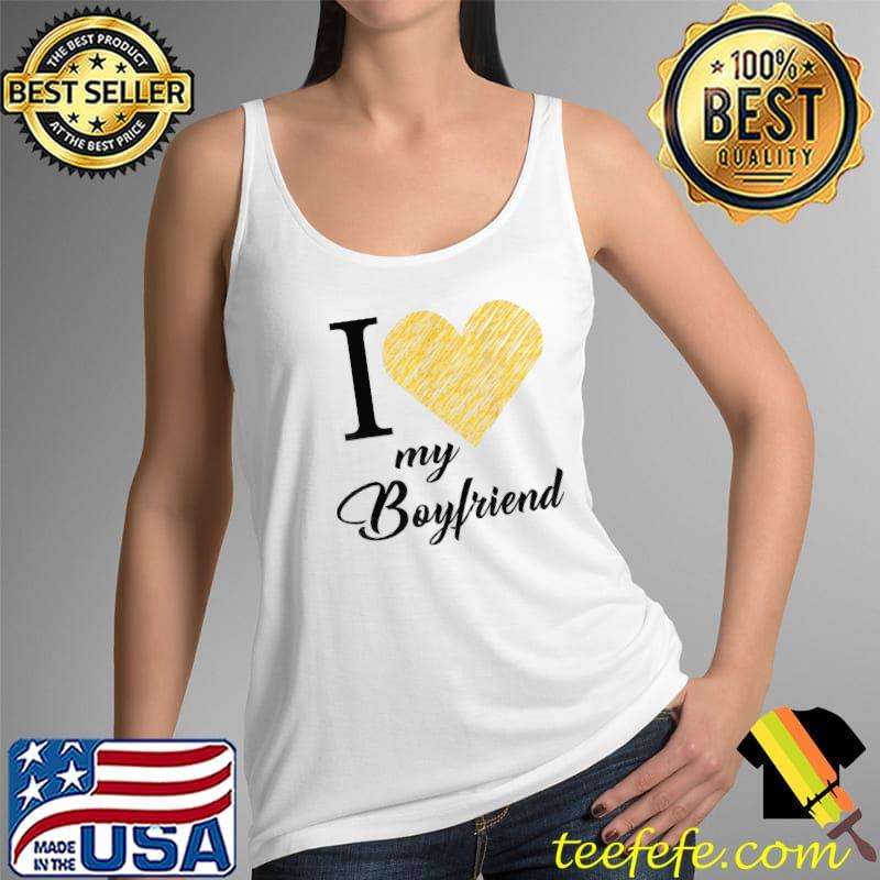 Top I Love my Boyfriend Shirt Heart Funny Valentine Couple BF T-Shirt Tank Top Top I Love my Boyfriend Shirt Heart Funny Valentine Couple BF T-Shirt Tank Top