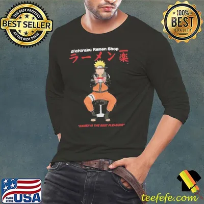 Top Ichiraku ramen shop ramen is the best pleasure naruto shirt