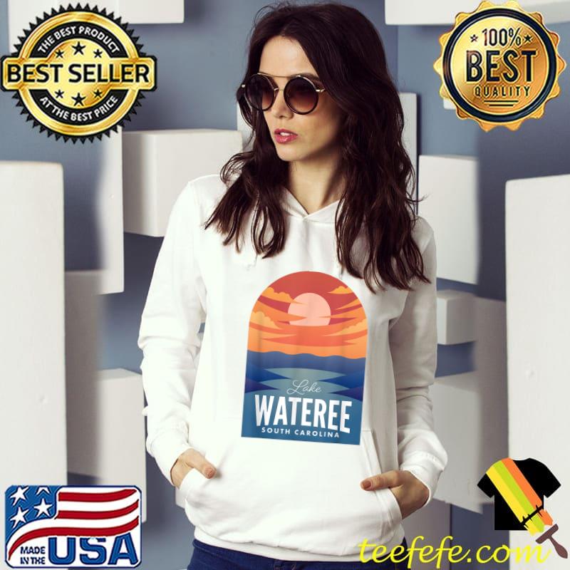 Top Lake Wateree SC Retro Sunset T-Shirt Top Lake Wateree SC Retro Sunset T-Shirt