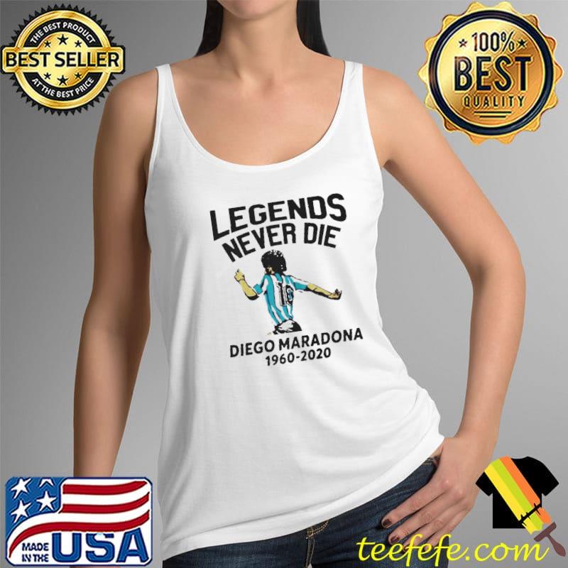 Top Legends never die diego maradona 1960 2020 Tank Top Top Legends never die diego maradona 1960 2020 Tank Top