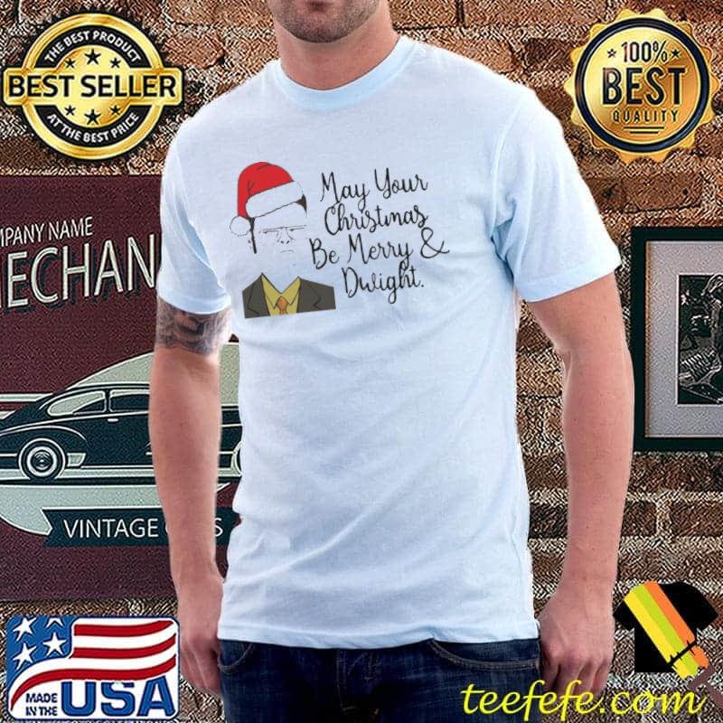Top may your christmas be merry and dwight s Unisex Top may your christmas be merry and dwight s Unisex