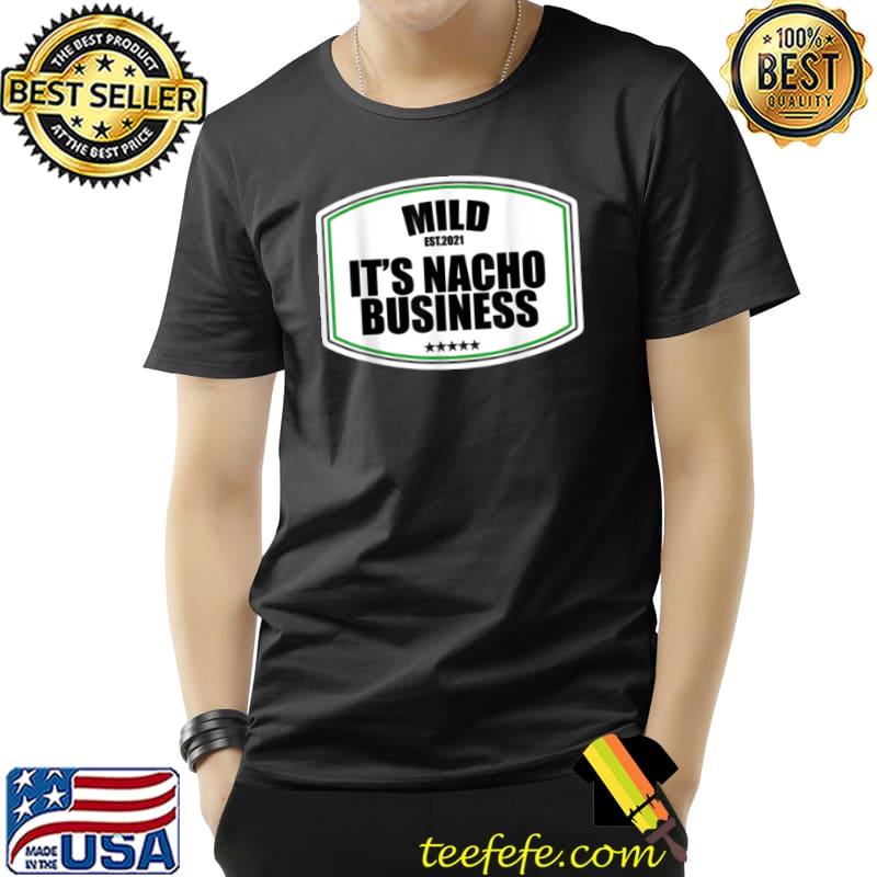 Top MILD Hot Packet Halloween Taco Costume Matching EST 2021 T Shirt Unisex Top MILD Hot Packet Halloween Taco Costume Matching EST 2021 T Shirt Unisex